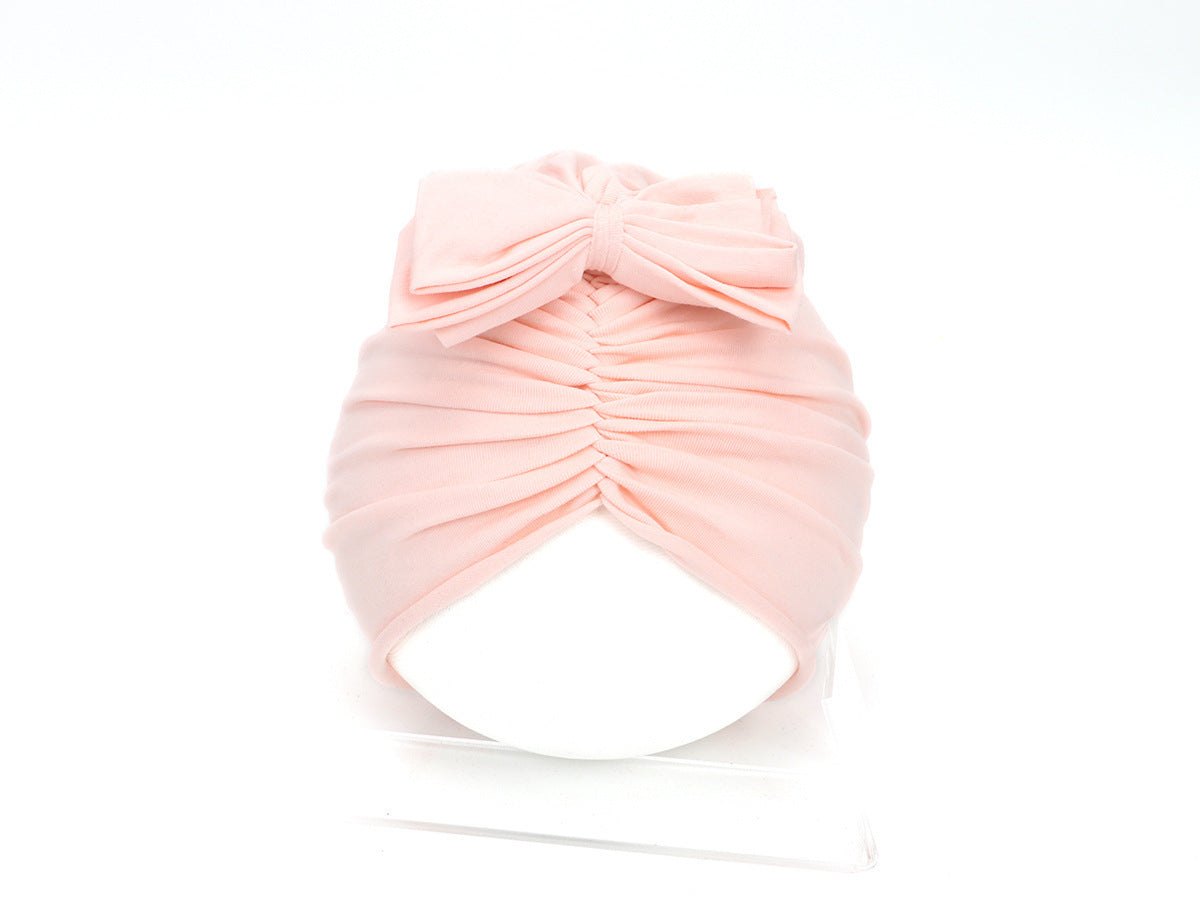 Cute Baby Hat Newborn Soft Baby Girl Hat Turban Infant Toddler Baby Cap Bonnet Headwraps