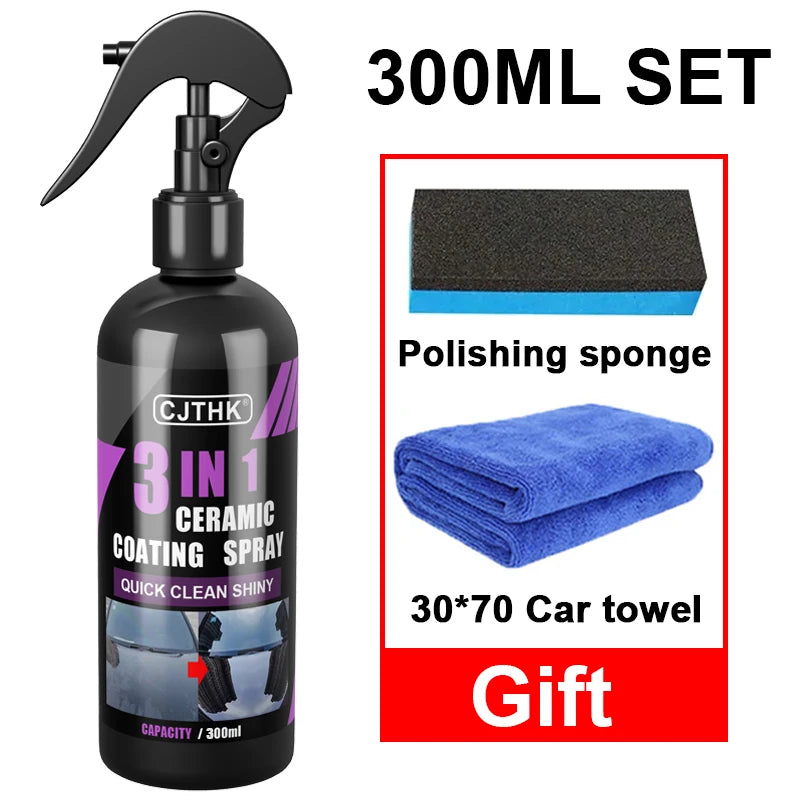 3 In 1 Car Ceramic Nano Coating Liquid Coatin Nano Crystal Hydrophobic Layer Polishing Paint Agent Car Polish Nanos Coatings